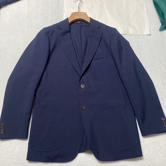 Suitsupply Other - NWOT HAVANA UNLINED SUITSUPPLY BLAZER by CARLO BARBERA&C. size 40R/50